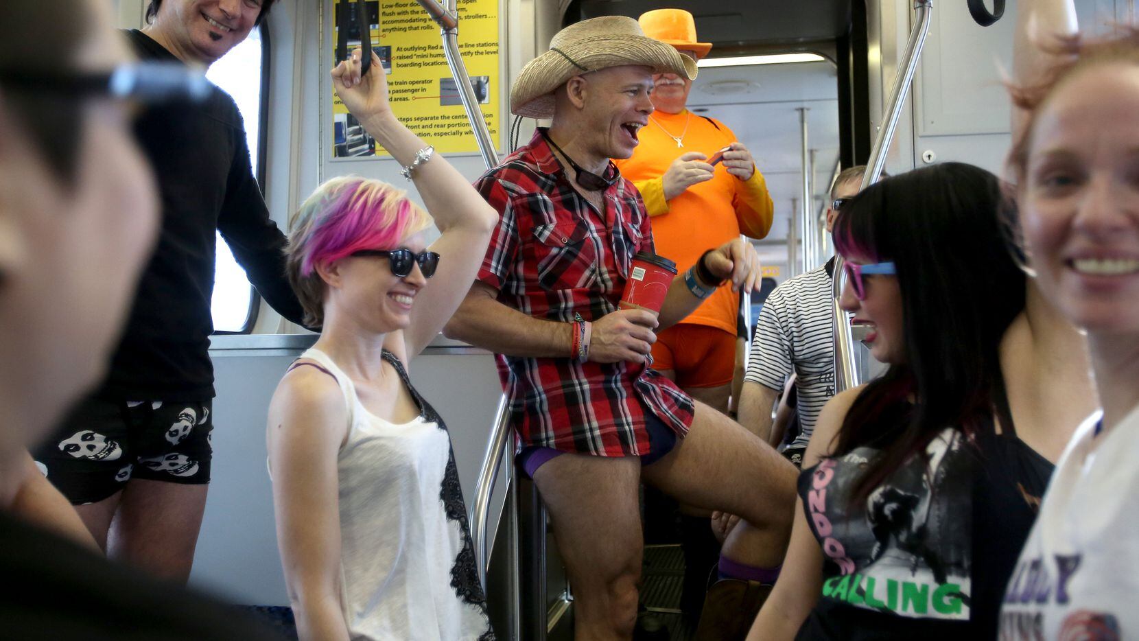 PICTURES: 60 countries participate in 'No Pants Subway Ride' day - P.M. News