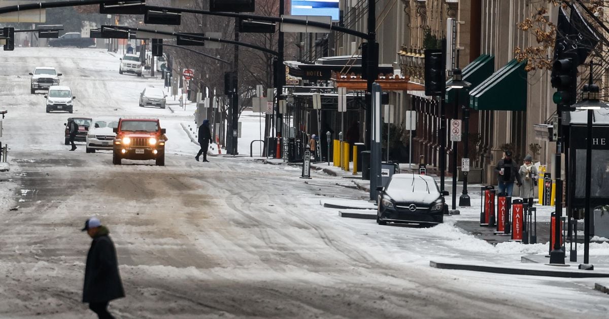 Ice storm warning issued for parts of North Texas through Thursday