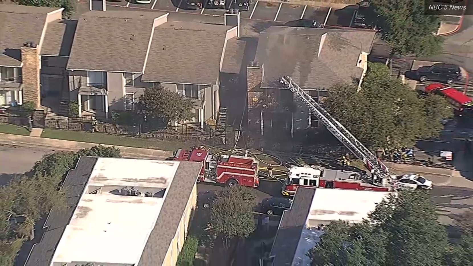 4 Including Dallas Firefighter Injured In White Rock Apartment Fire