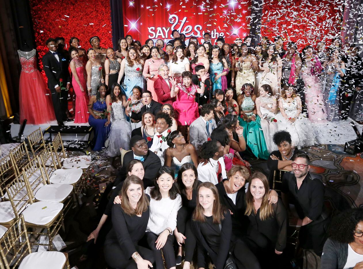DALLAS, TX - APRIL 18: Say Yes to the Prom at the Westin Hotel on Monday, April 18, 2016 in...