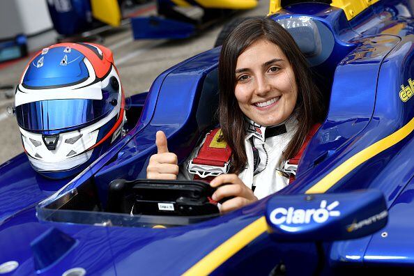 Tatiana Calderón será piloto de pruebas de la Fórmula Uno de la escudería Sauber. Foto Getty...