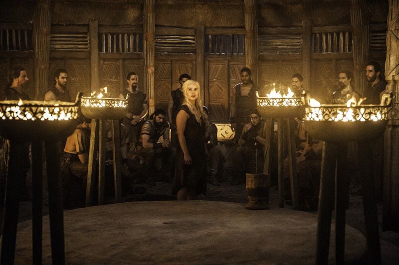 Daenerys Targaryen en el episodio cuatro de la serie “Game of Thrones” /HBO 
