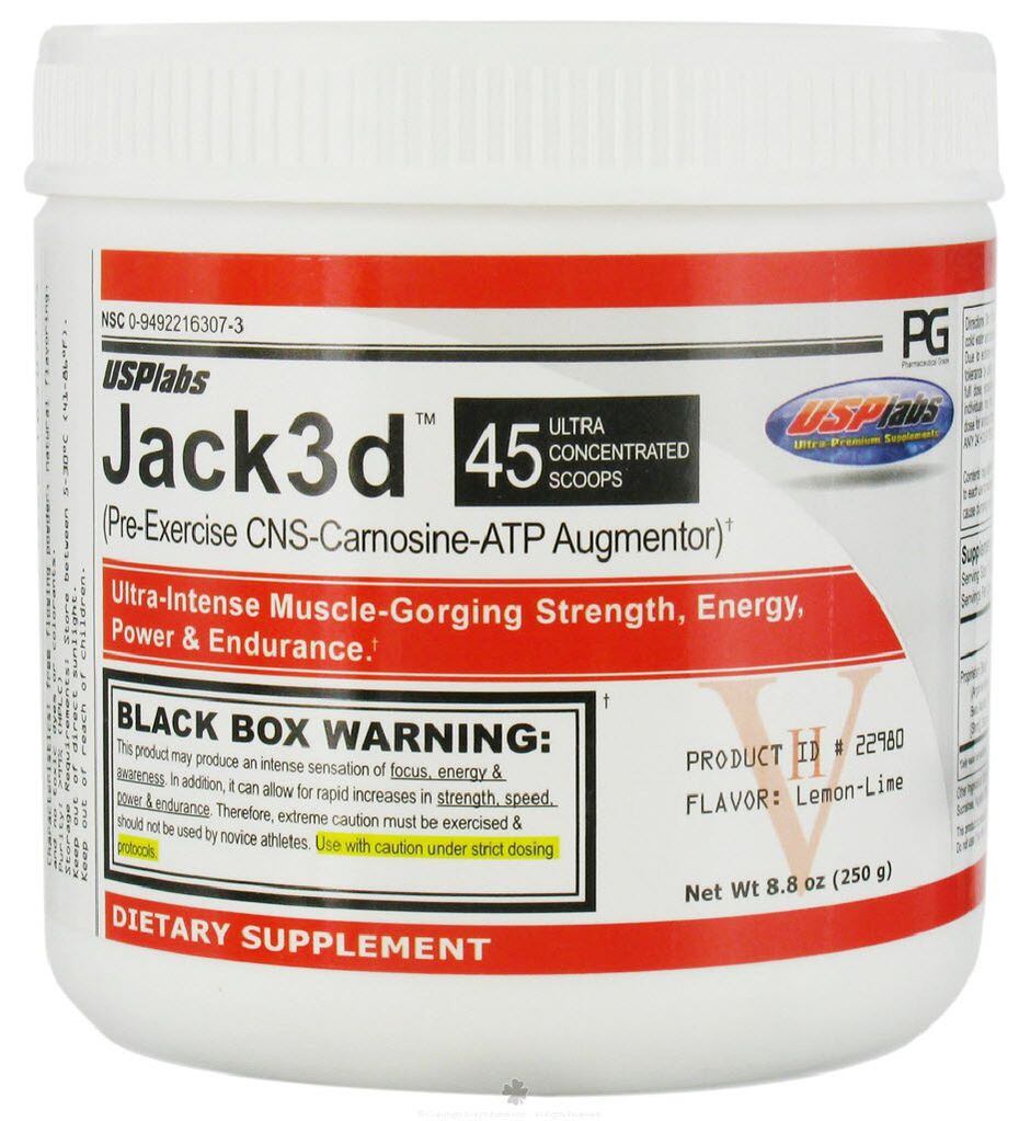 Jack3d, a USP Labs dietary supplement product, contained DMAA, which government authorities...