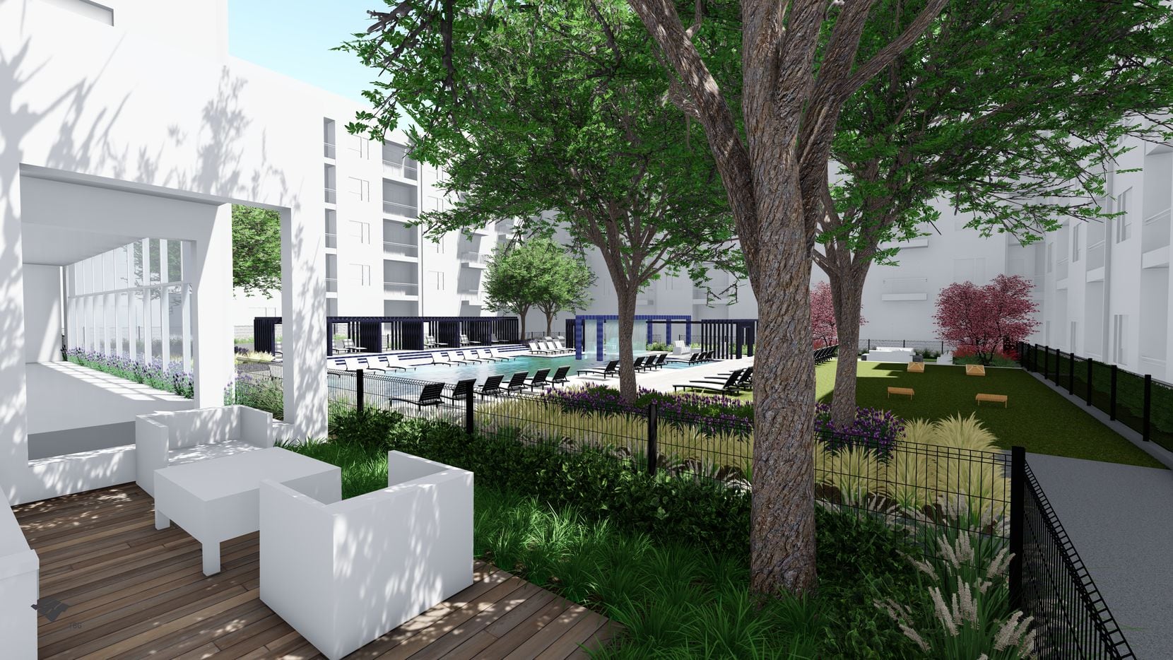 Leon Capital Group's Ross Avenue apartment development is on the site of the old Dallas...