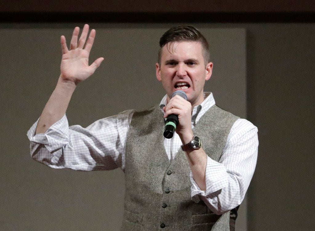 Richard Spencer, a Dallas native and white supremacist leader, has said he's "not terribly...