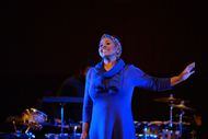 Soprano Marsha Thompson, shown in a dress rehearsal last week, portrays the Mother in Fort...