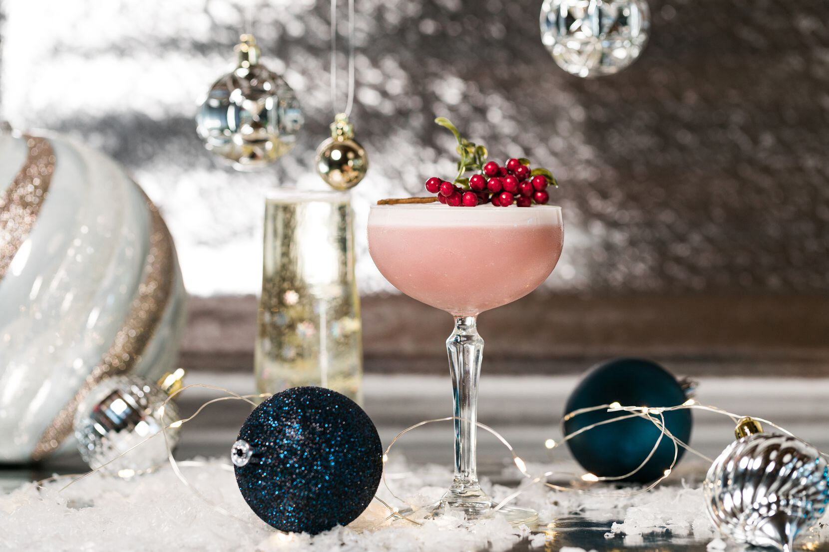 The Henry offers the festive cocktails as part of its holiday menu.