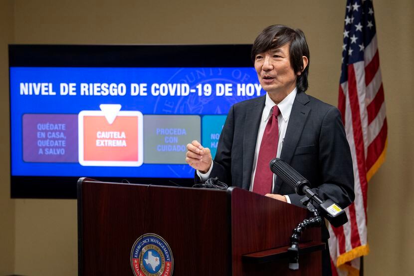 Dr. Philip Huang, Dallas County Health and Human Services director, discusses the county's...