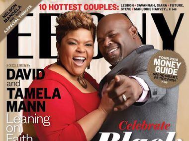 David and Tamela Mann appeared on the cover of Ebony's February 2014 issue. 