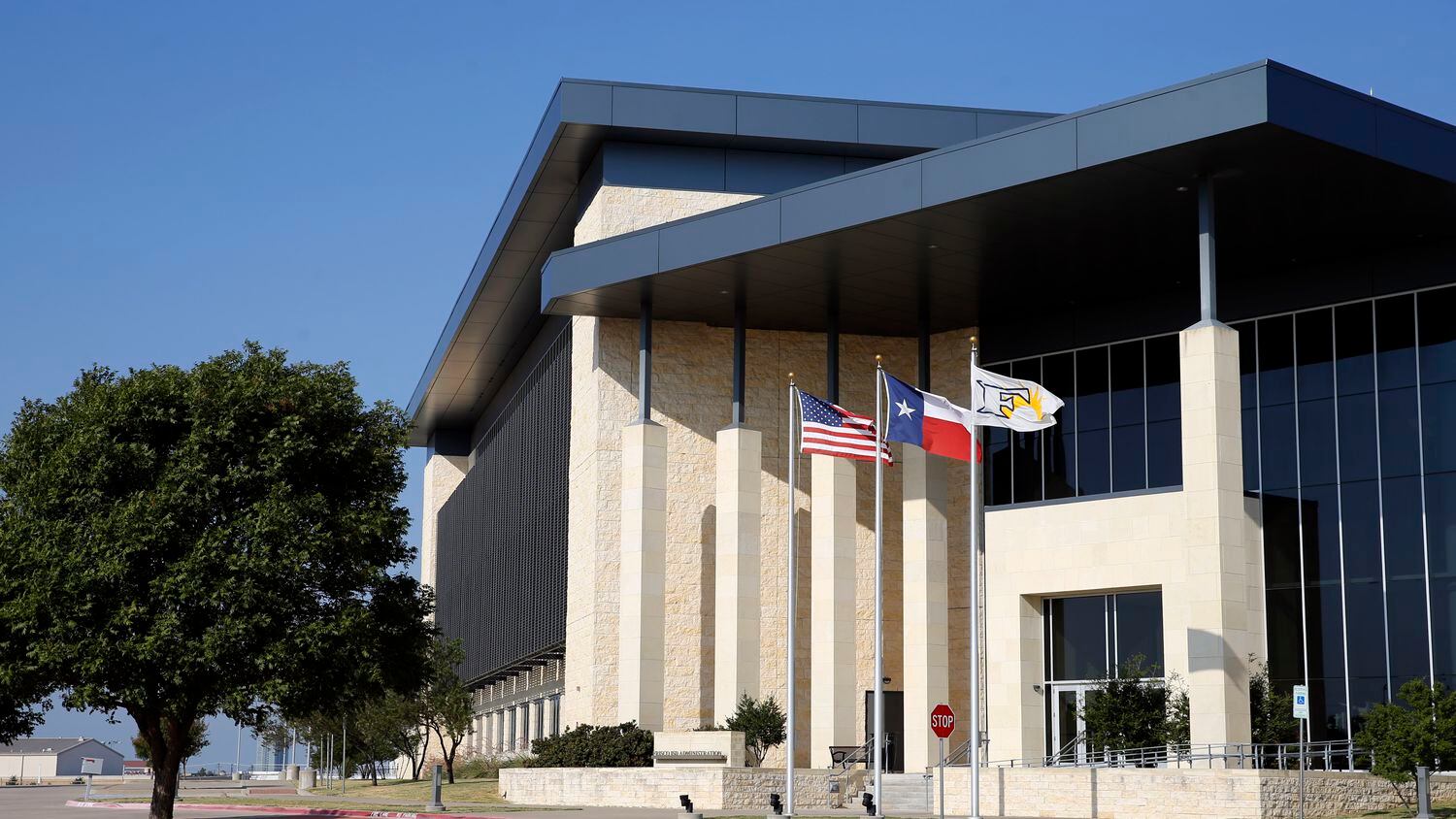 Frisco ISD Administration building in Frisco, Texas on Saturday, October 5, 2019. (Vernon...
