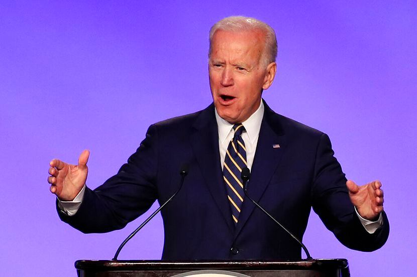 El exvicepresidente Joe Biden lanza campaña para la presidencia de Estados Unidos. AP
