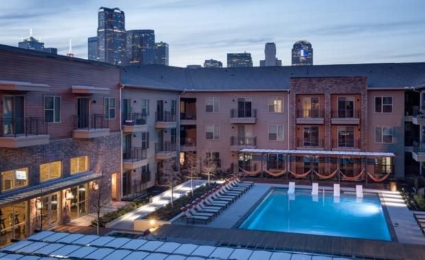 One of the properties Cortland bought is the Pure Farmers Market apartments in downtown Dallas.