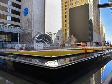 AT&T Discovery District is located on Commerce Street in the middle of the Fortune 500 company's downtown Dallas campus. When all the amenities open in May 2020, the Discovery District will be open to anyone, not just AT&T employees.