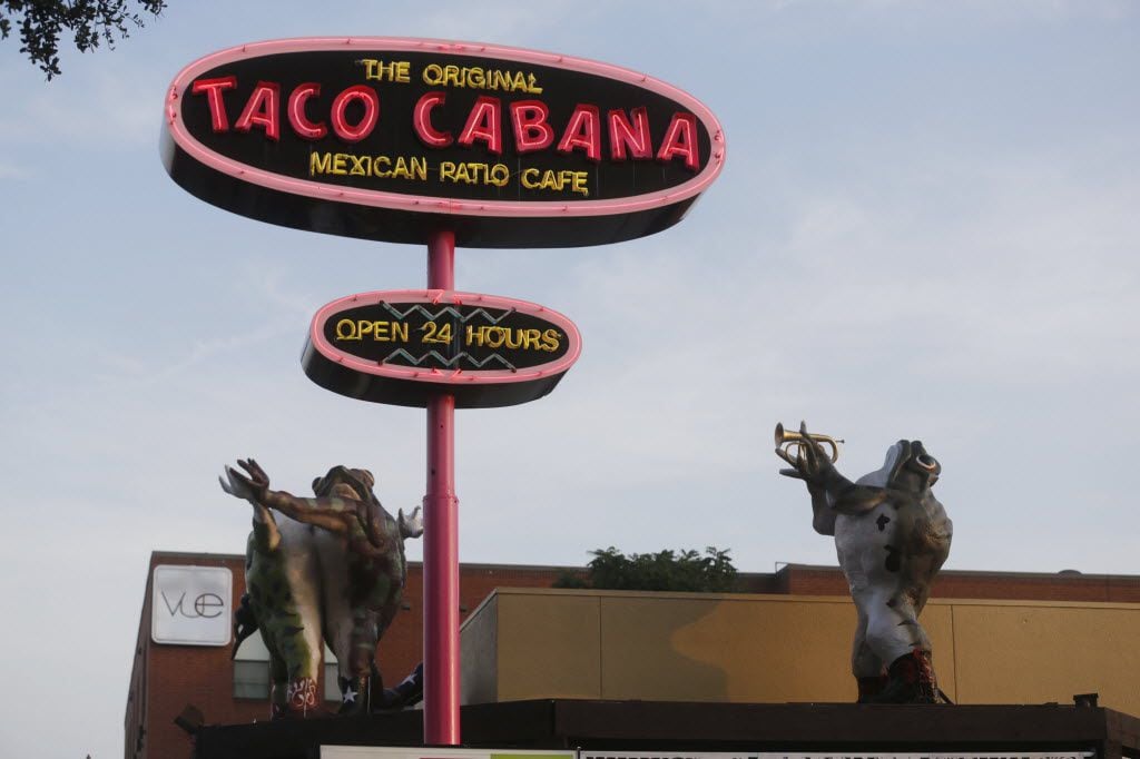 Taco Cabana wants to be more than a restaurant. It wants you to come and hang out on the...
