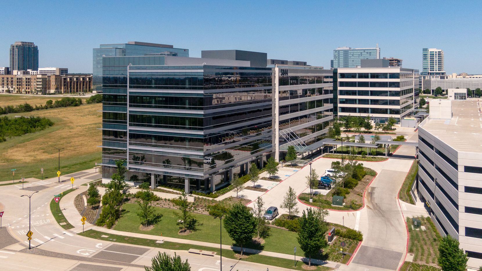 The Office Three building is in the 242-acre Frisco Station mixed-use development located...