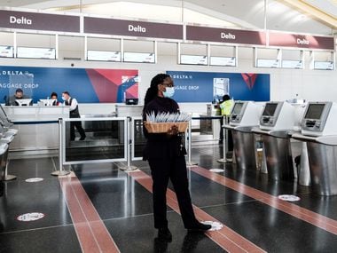 Airlines are spending heavily to clean planes and common areas, and help customers feel safe. That's important, one expert said, but it's not sufficient when COVID-19 cases are climbing in the community. In mid-July, consumer spending on transportation in Dallas was 57% lower than in January.
