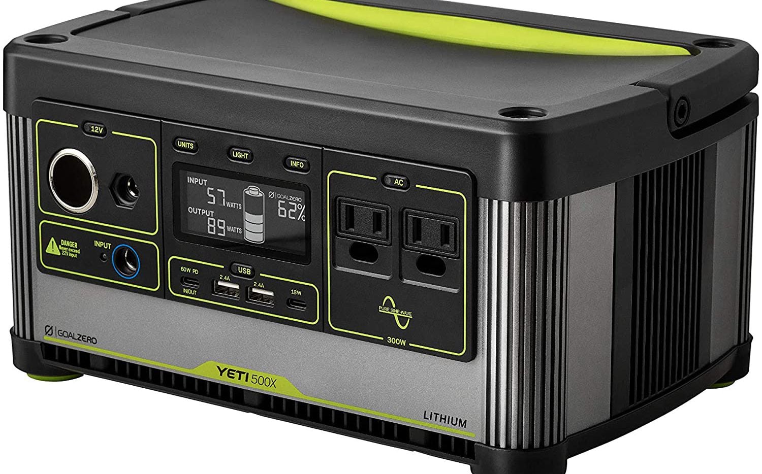 goal zero yeti 500x portable power station