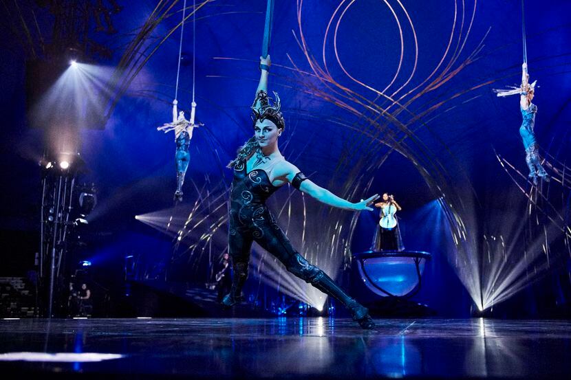 Cirque du Soleil presenta Amaluna en el
 Lone Star Park de
 Grand Prairie./  Copyright...