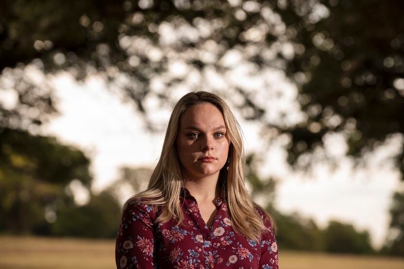 Sara Hatcher, 22, of Dallas is dealing with long-term COVID-19 effects after having...