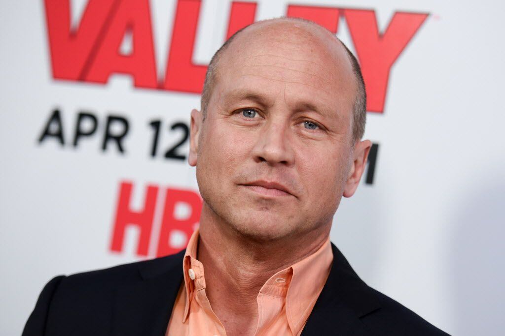 Mike Judge arrives at the premiere of Season 2 of "Silicon Valley" held at the El Capitan...