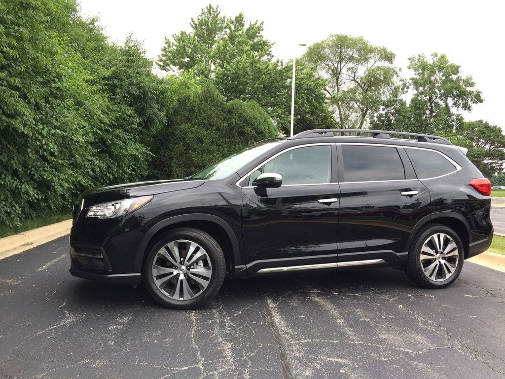 The 2019 Subaru Ascent is a three-row crossover powered by a 260-horsepower turbocharged...
