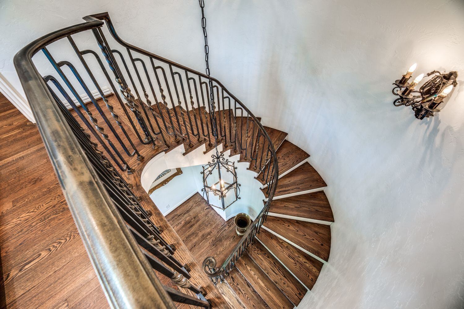 Take a look at the winding staircase inside Adam Saxton and Dan Murphy's nearly 100-year-old...