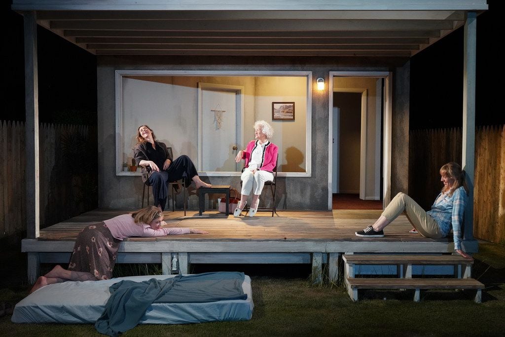 Plano is "about three sisters trapped on a porch in Dallas as they are haunted by a series of plagues linked to the male presences in their lives," says playwright Will Arbery. 