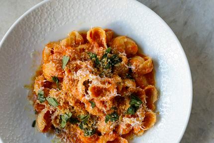 Orecchiette from Mirador is back on the menu. The restaurant in downtown Dallas closed in...
