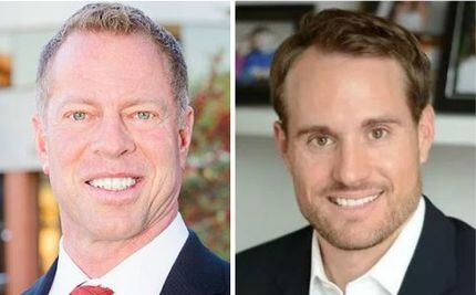 Candidates John Keating and Brandon Burden were the top vote-getters in the Frisco City...