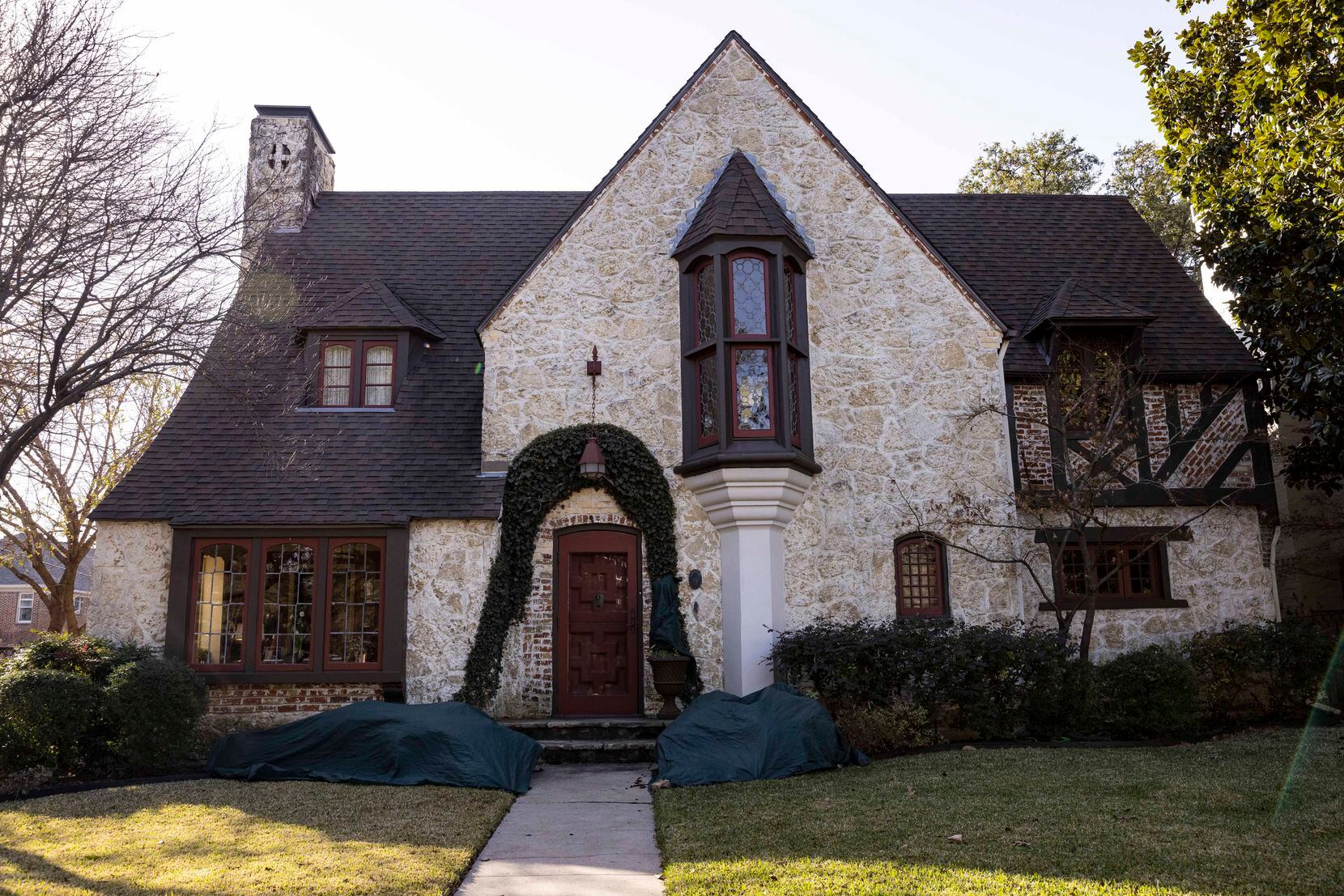 The exterior 4201 Shenandoah St, Charles Dilbeck, architect, on Wednesday, Jan. 5, 2022, in University Park, TX. 