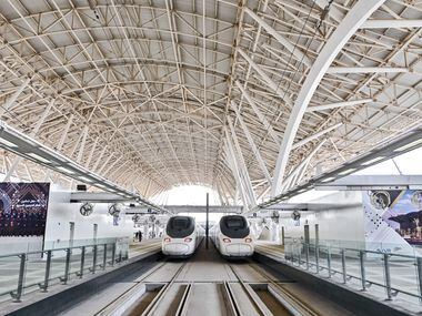Saudi Arabia's Haramain High Speed train linking Mecca and Medina was inaugurated by King Salman in September 2018. It showed bullet trains can thrive even in hot climates like Texas'.