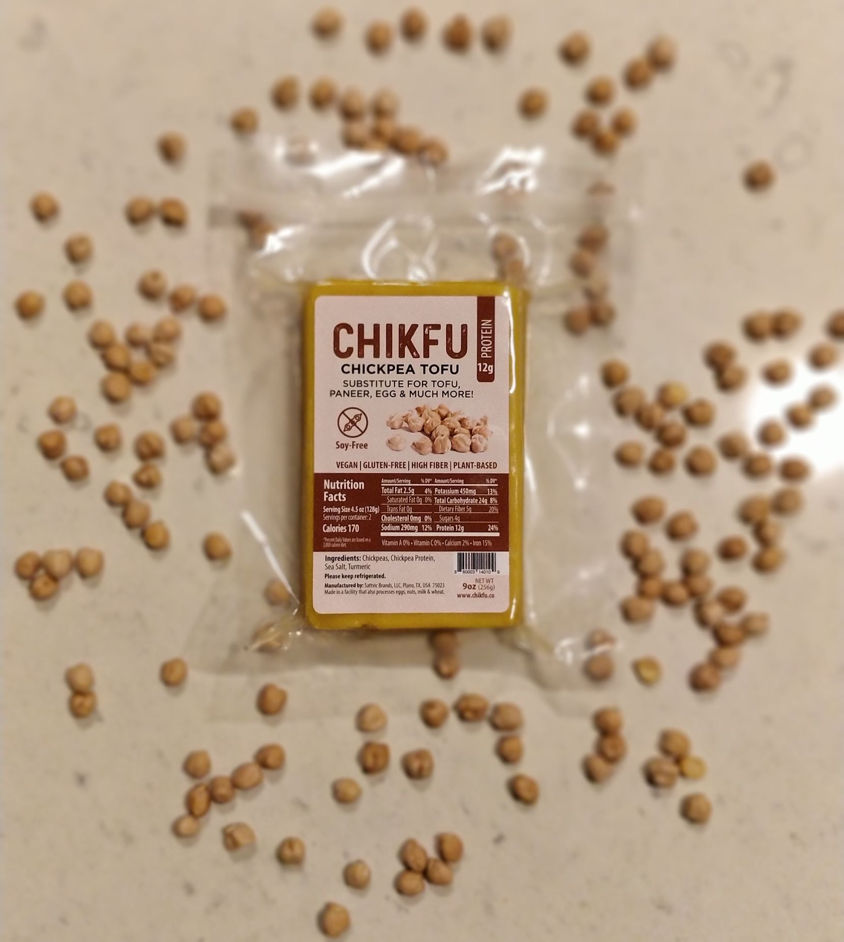 Jigisha Patel created Chikfu, a chickpea-based tofu.