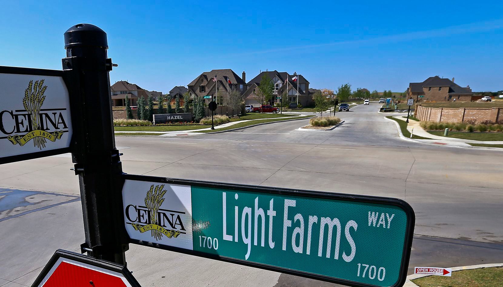 Builders have sold more than 1,000 homes in the Light Farms community in Celina, which was...