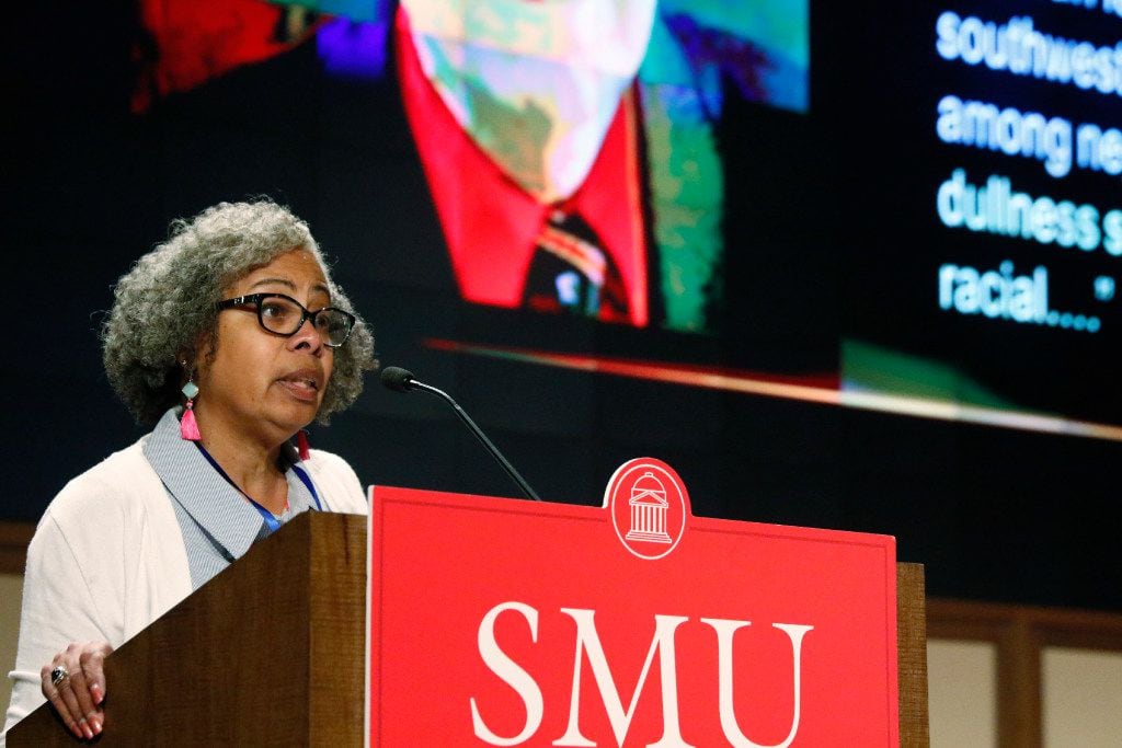 Gloria Ladson-Billings was the keynote speaker at the SMU Simmons inaugural conference on...