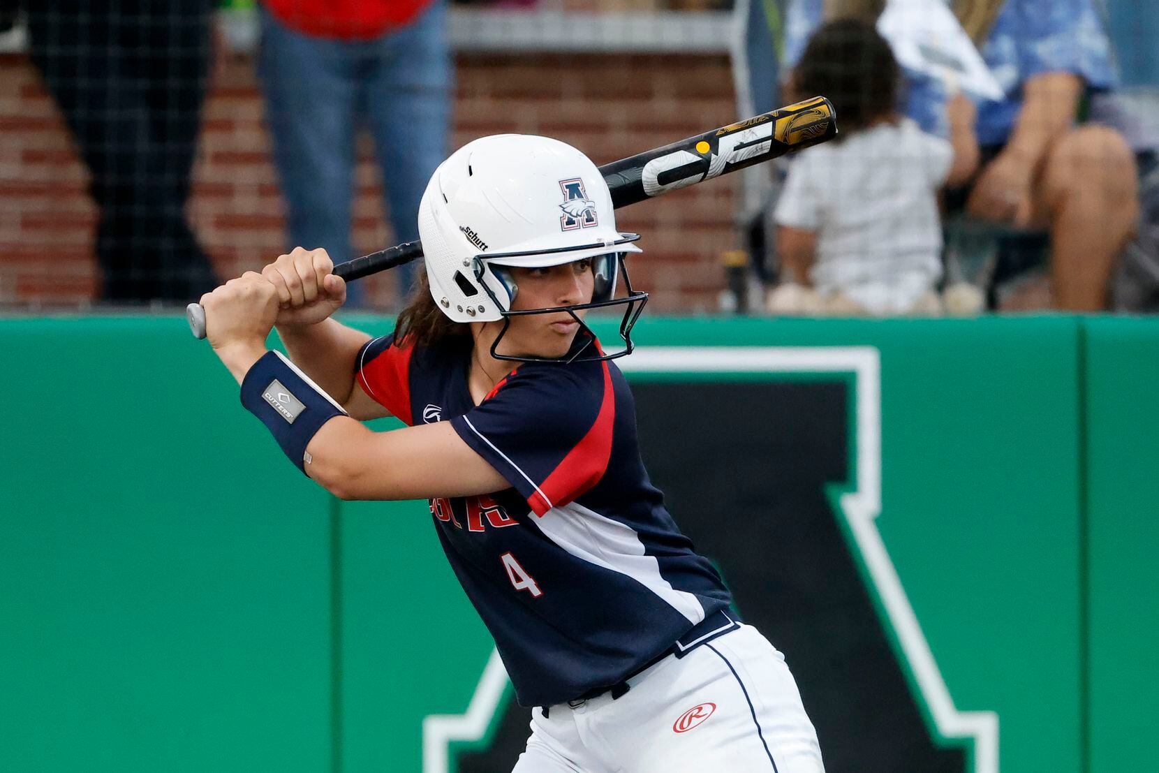 during the fifth inning of the Class 6A Region I girls softball quarterfinal series, in...