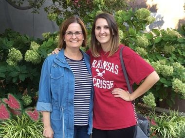 Tracy Matheson (left) stands with her daughter Molly Jane, who was raped and murdered in 2017. Her daughter's death motivated Matheson to created Project Beloved, a Fort Worth-based nonprofit designed to educate people and help survivors of sexual assault.