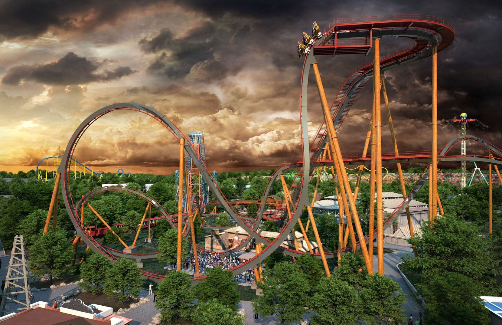 Six Flags plans new Texas rides, higher wages as it lures visitors and