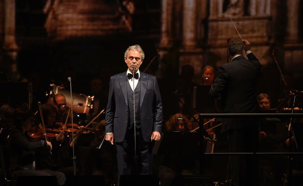 Andrea Bocelli se presentará en diciembre en Dallas