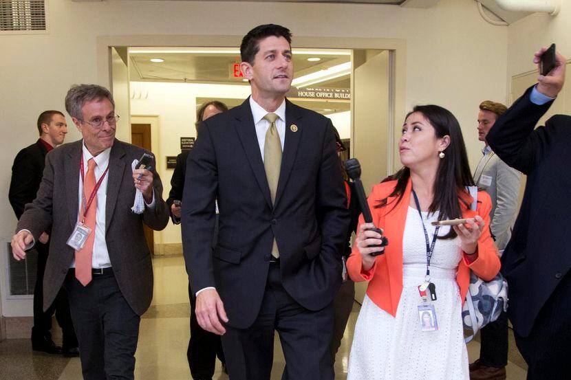 Paul Ryan condicionó asumir la presidencia del Congreso a poder pasar más tiempo su familia....