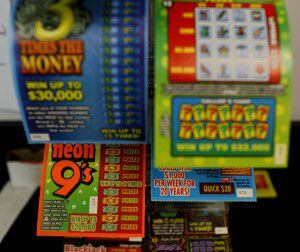 A file photo of Texas Lottery tickets. Officials said the Million Dollar Loteria game has...