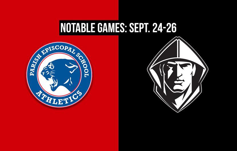 Notable games for the week of Sept. 24-26 of the 2020 season: Parish Episcopal vs. Bishop...