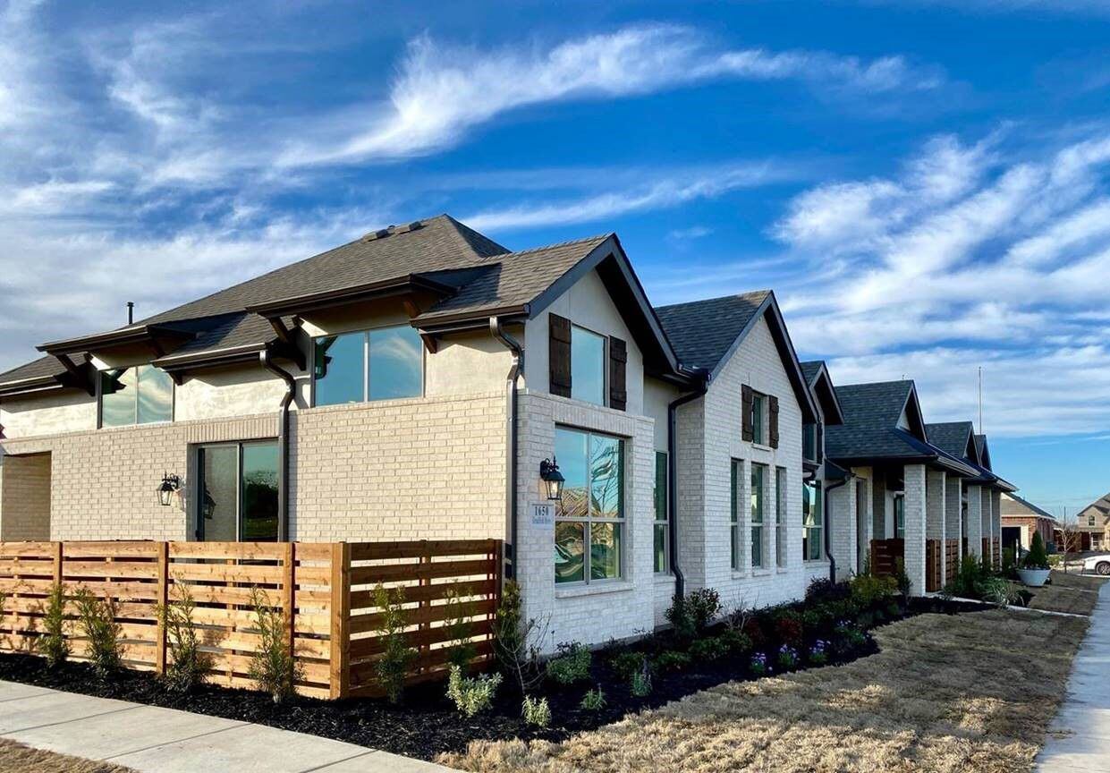 Priced from the upper $200s, Grenadier Homes is building single-story villas in Riverset in Garland.