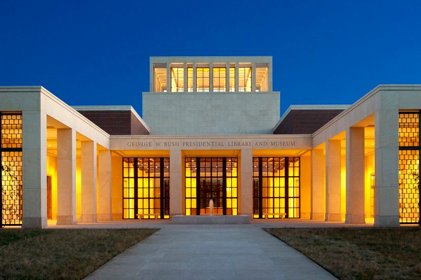 The George W. Bush Presidential Library, part of the George W. Bush Presidential Center on...