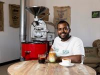 Jonathan Ghebreamlak is the owner of Tre Stelle Coffee Co., a new roastery and cafe in Far...