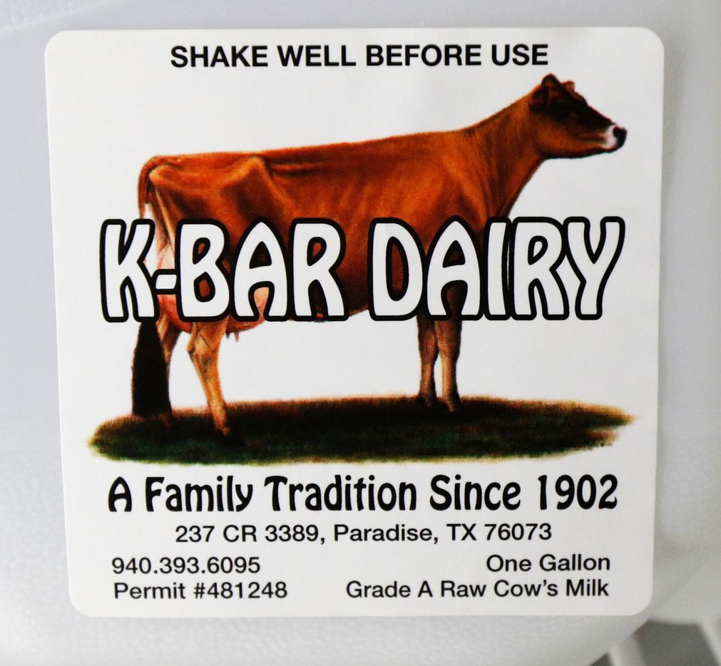 K-Bar Dairy is a small, family-operated dairy farm in Wise County that produces a type of milk that has not been pasteurized to kill microorganisms. Photo taken on Friday, October 13, 2017. (David Woo/The Dallas Morning News)