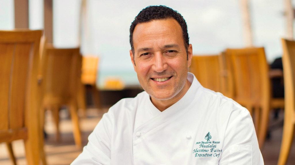 Four Seasons Hualalai chef Massimo Falsini 