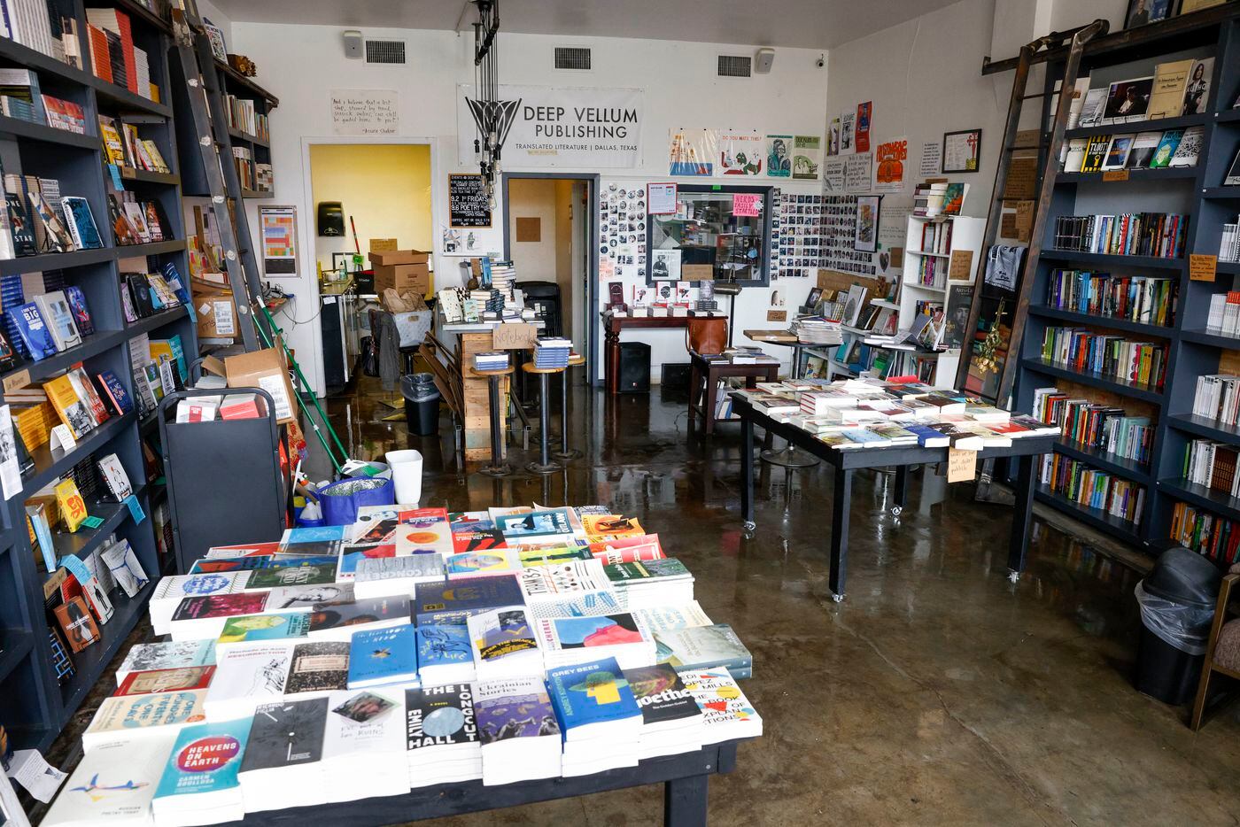 Deep Vellum bookstore pictured in Deep Ellum, Tuesday, Aug. 23, 2022.