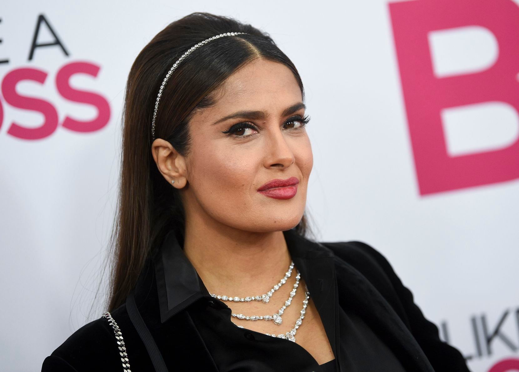 Mexican-born actress Salma Hayek apologized for promoting "American Dirt" without having...