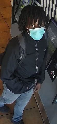 Denton police are looking for the person in the image above in connection with an aggravated...