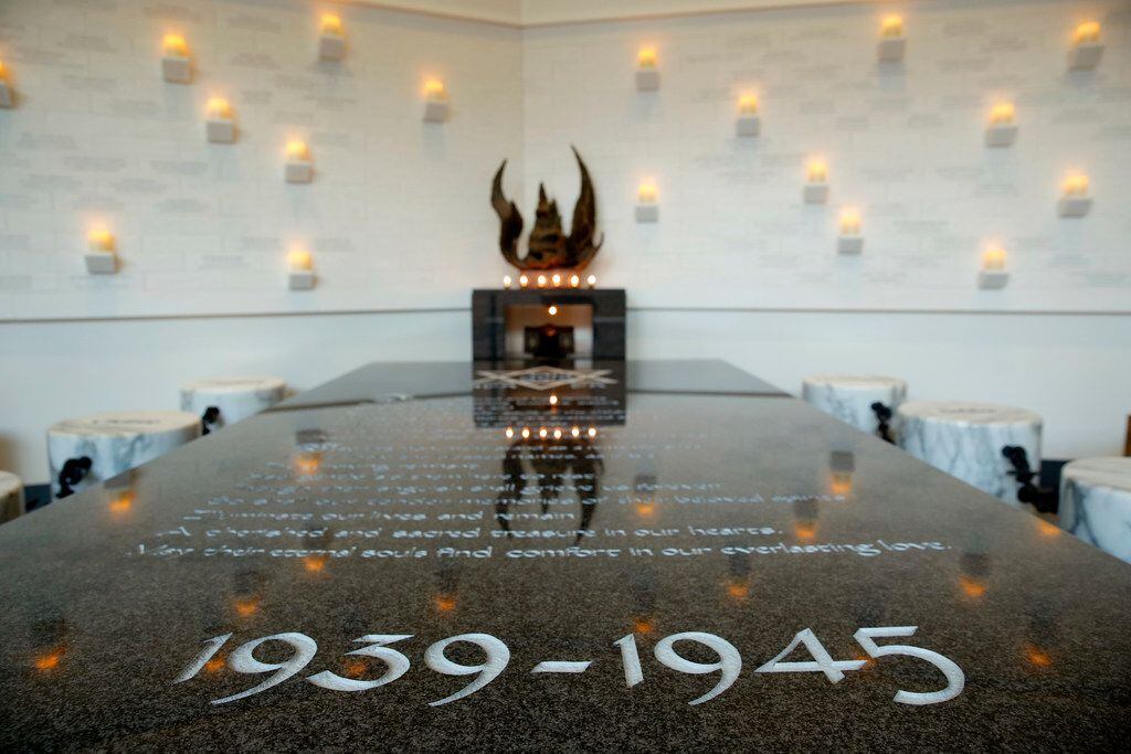 The Memorial and Reflection Room honors Dallas-area survivors of the Holocaust and their...